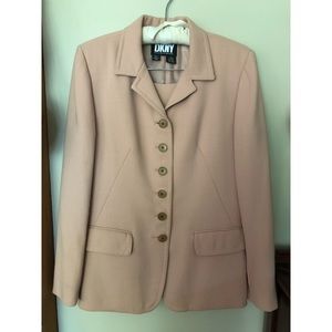 Vintage DKNY Wool Blazer & Skirt